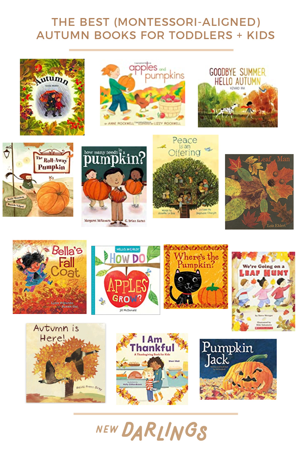 The Best Autumn Books for Toddlers New Darlings