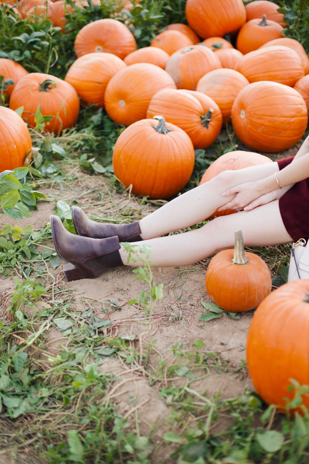 New Darlings - Fall Fun - Pumpkin Picking with Clarks - Fall Fashion Inspiration