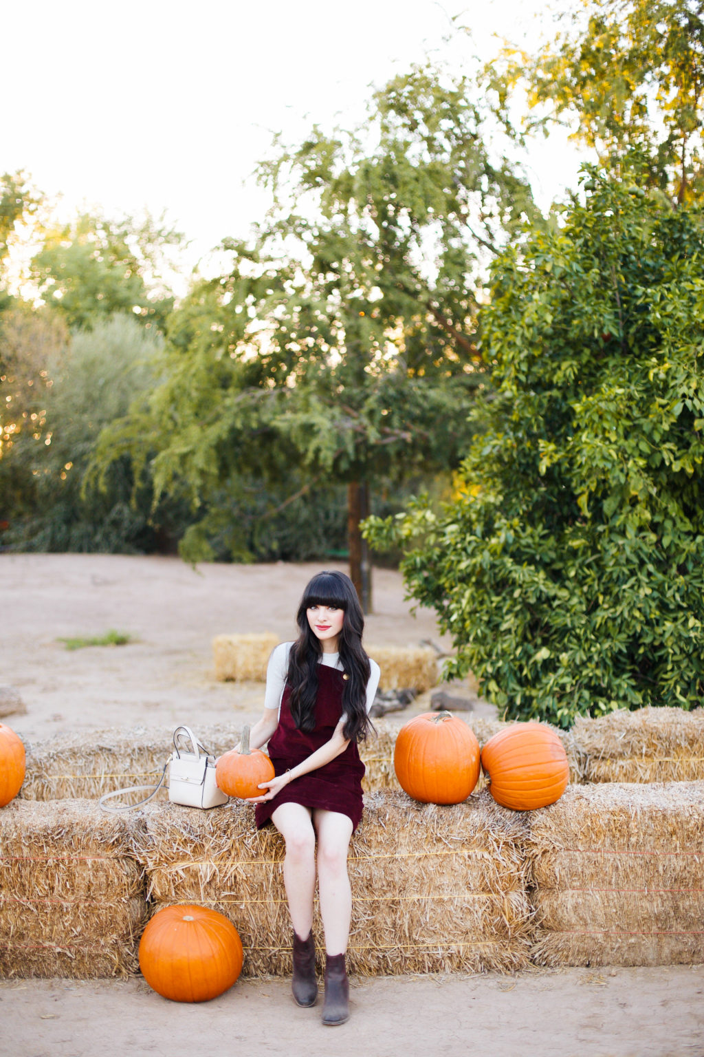 New Darlings - Fall Fun - Pumpkin Picking with Clarks - Fall Fashion Inspiration
