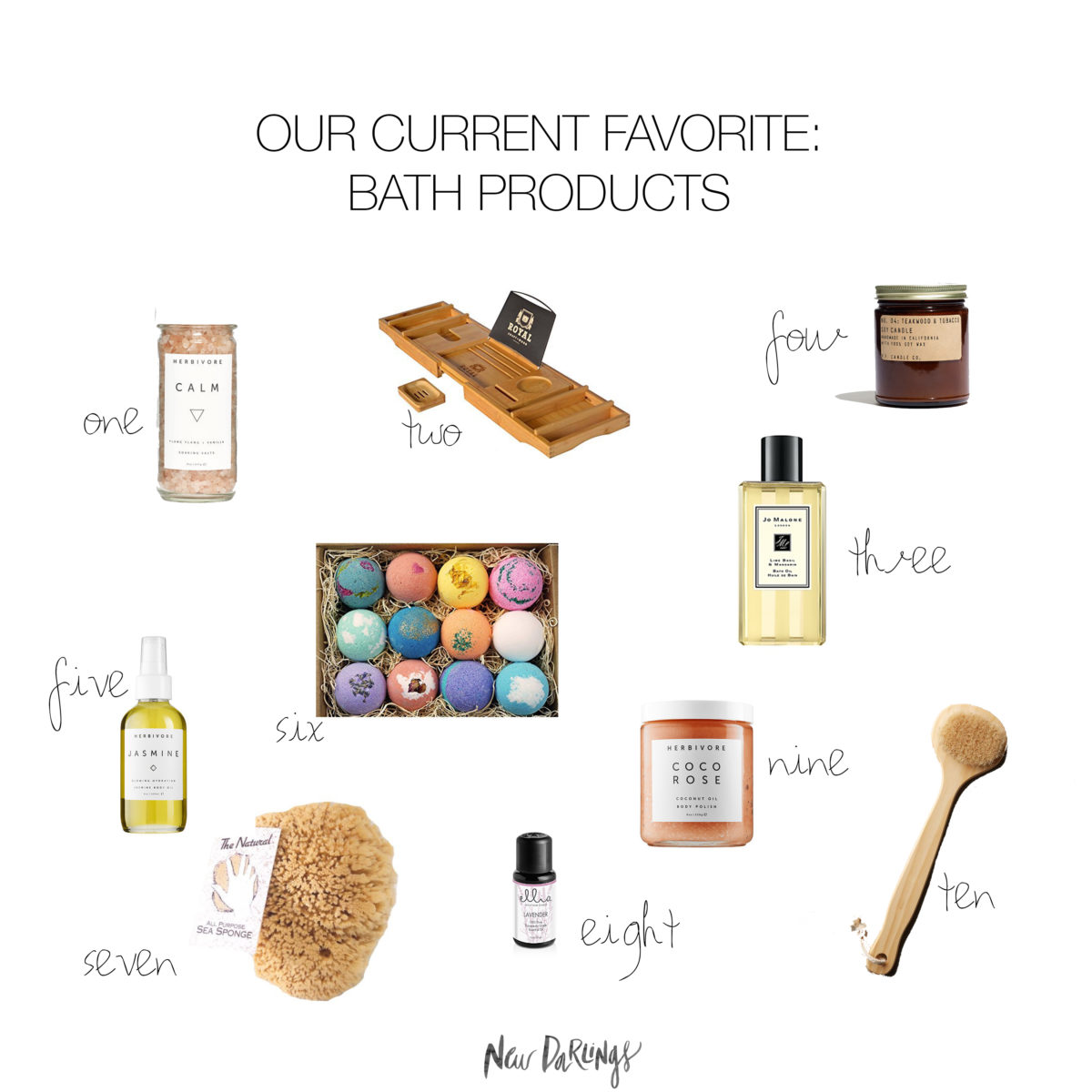 Our Favorite Bath Products New Darlings