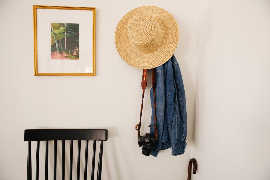 Creating a Faux Entryway When You Don't Have One
