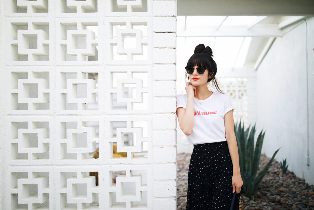 New Darlings - Skirt and tee combo - French Girl Style