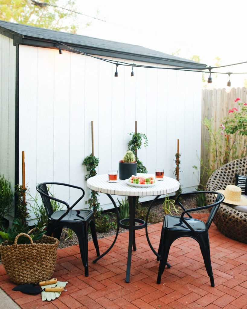 Backyard Patio Makeover Before and After New Darlings Home Interior Blog