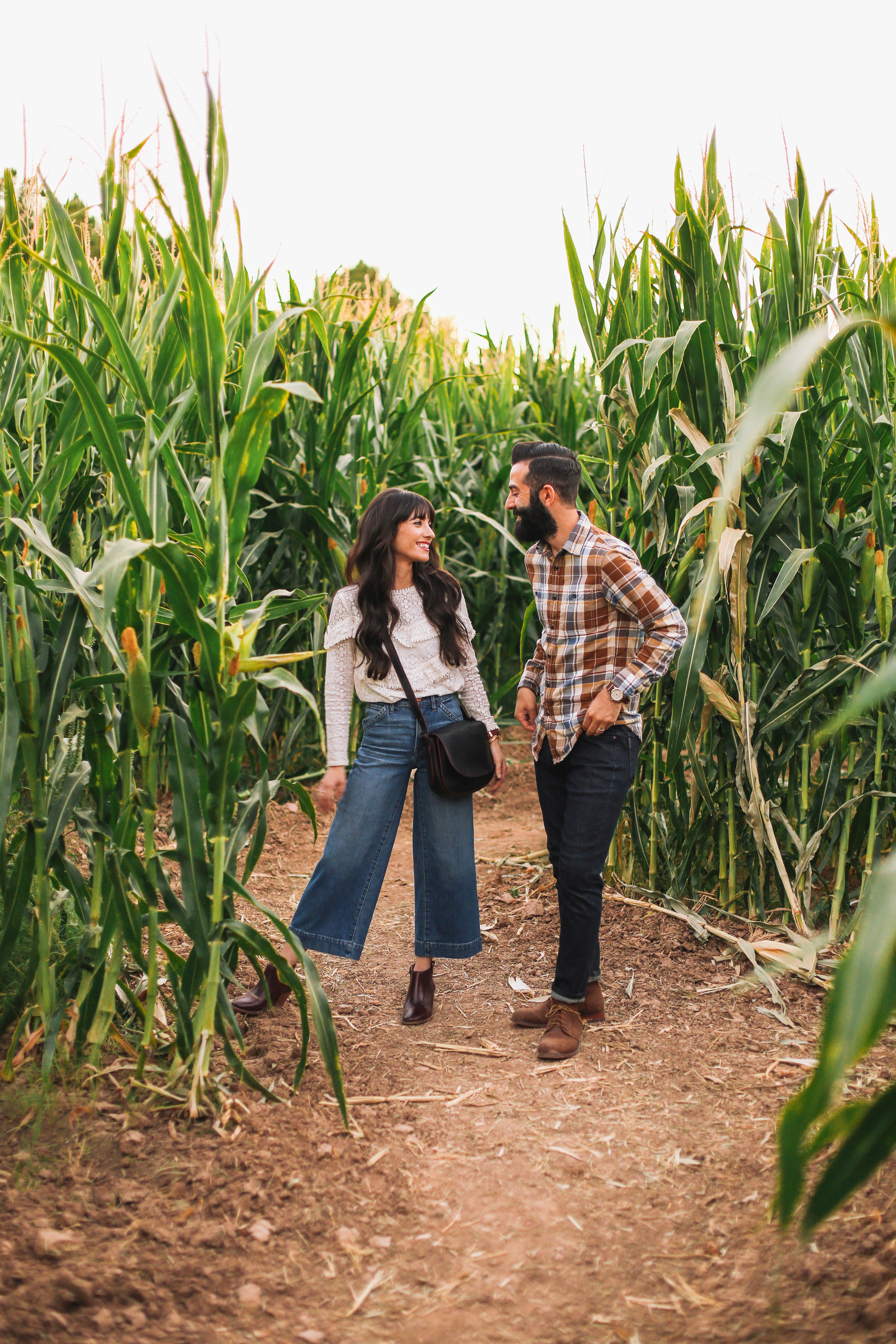 Fall Traditions Pumpkin Picking Couples Outfits