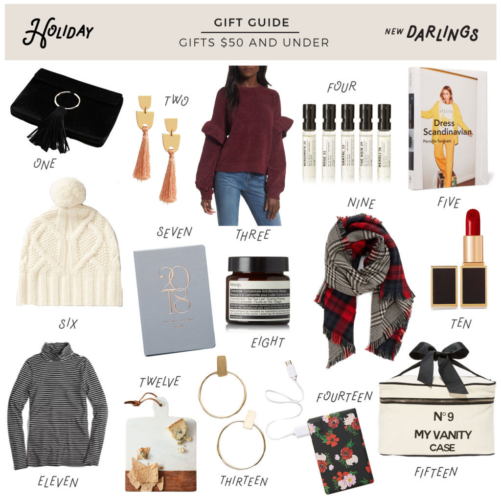 Gift Ideas for Him & Her Under $50 - New Darlings
