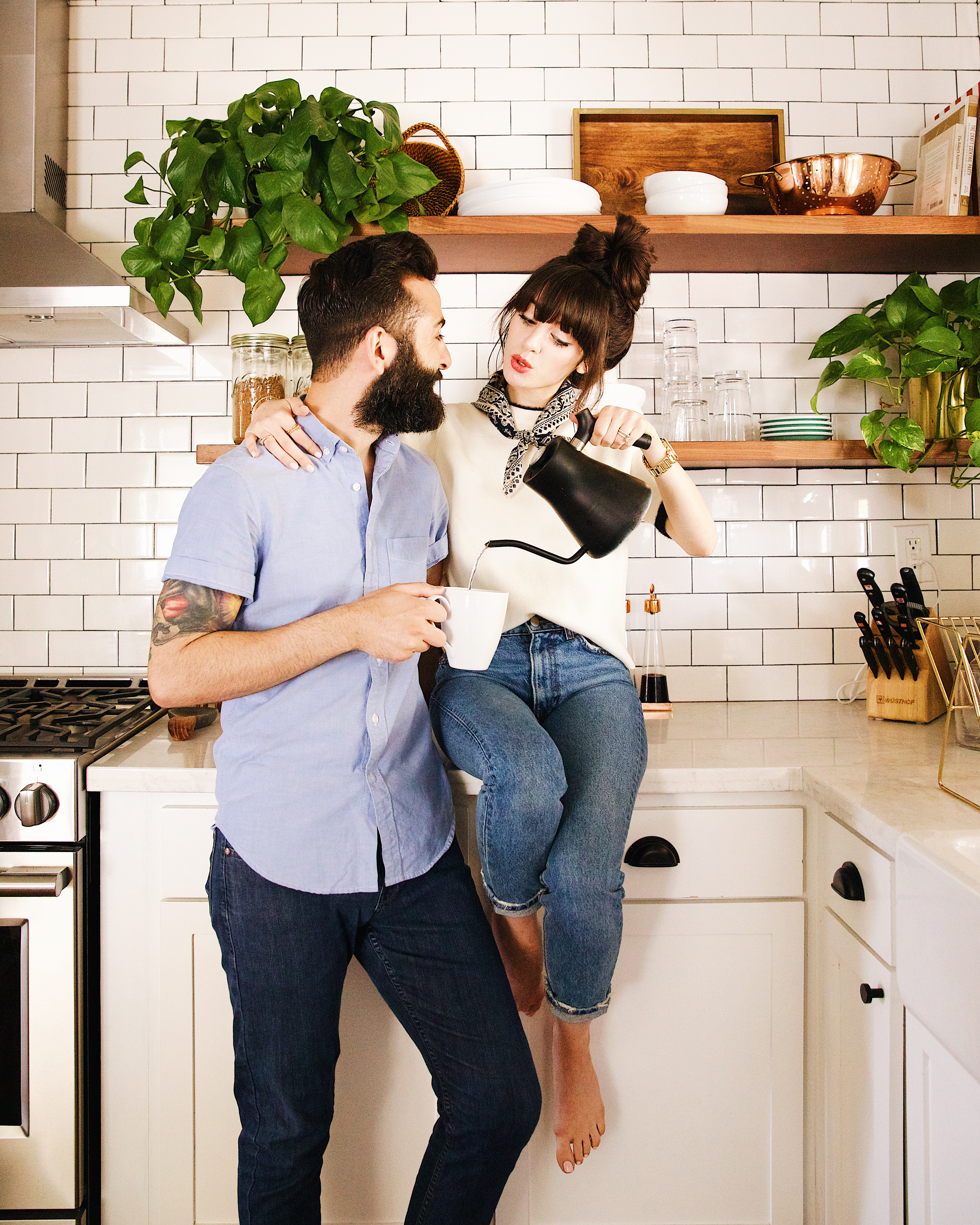 New Darlings Couple Lifestyle Blog - Minimal Kitchen