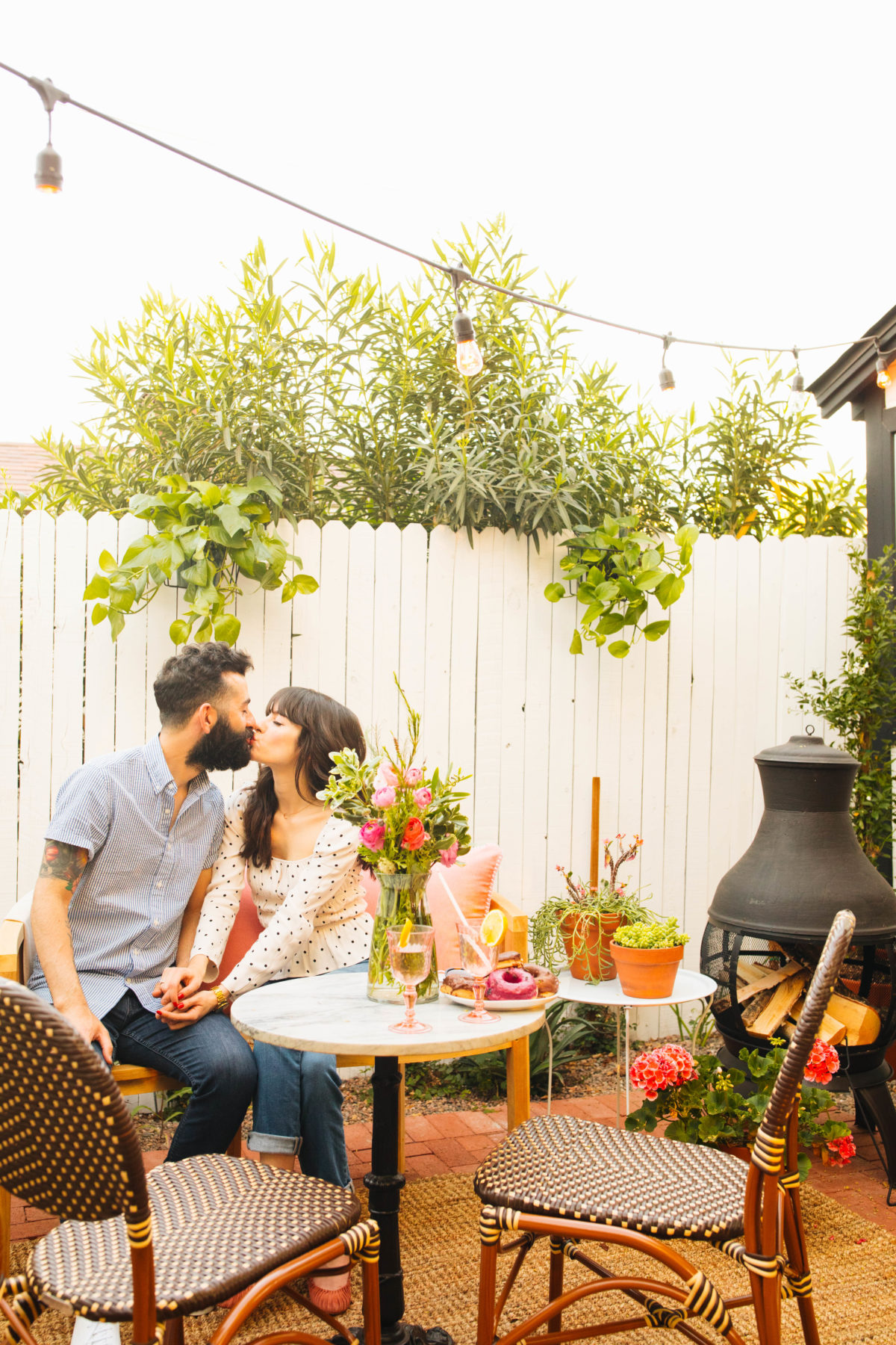 Our Parisian Backyard Makeover with eBay