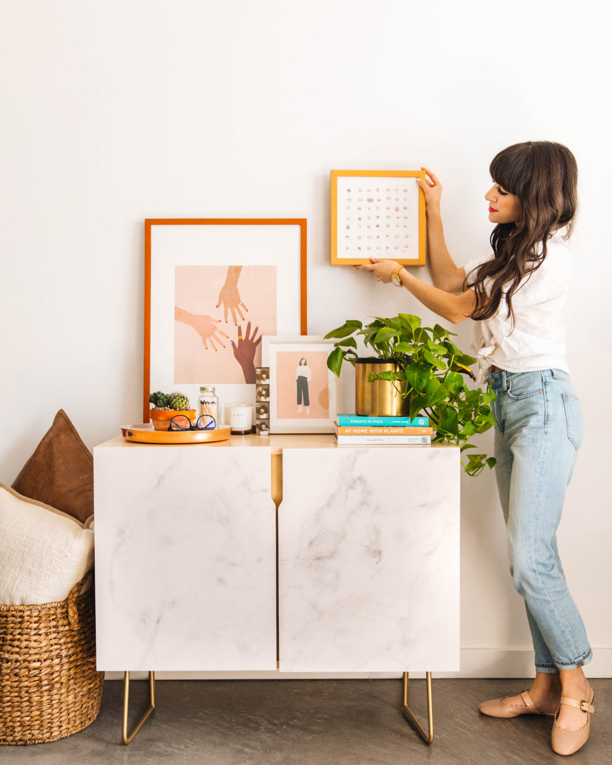 How to Style a Credenza