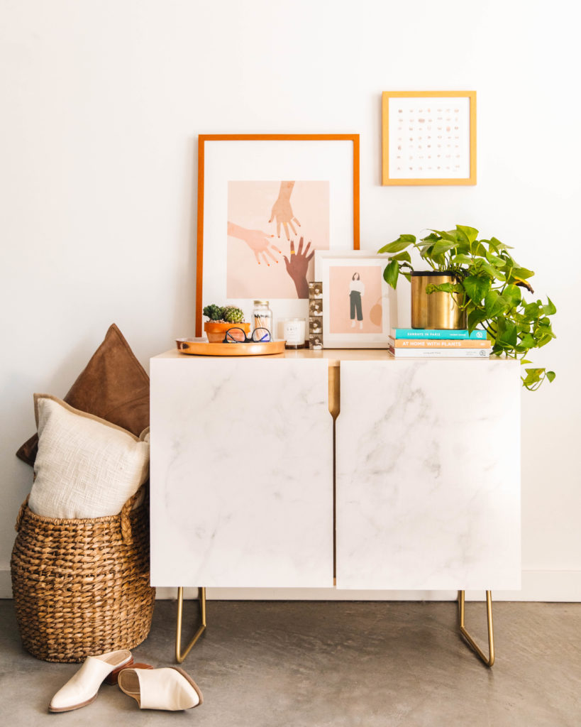 How to Style a Credenza