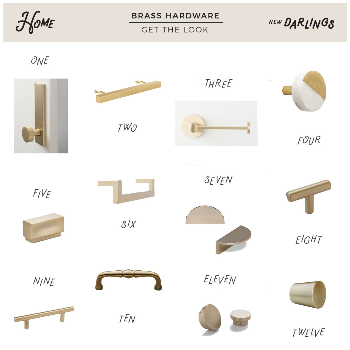 Brass Hardware: Top 5 Places to Shop for Cabinet Knobs and Drawer Pulls