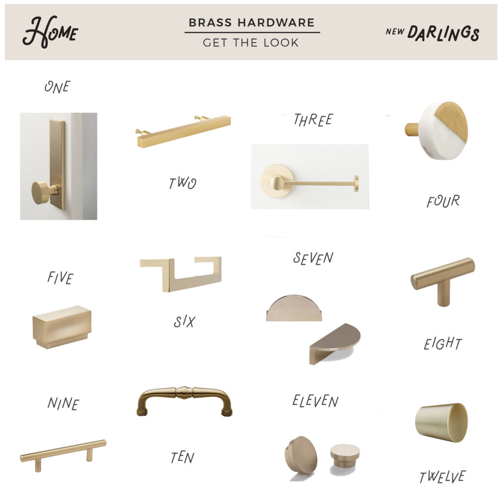 Brass Hardware: Top 5 Places to Shop for Cabinet Knobs and Drawer Pulls -  New Darlings