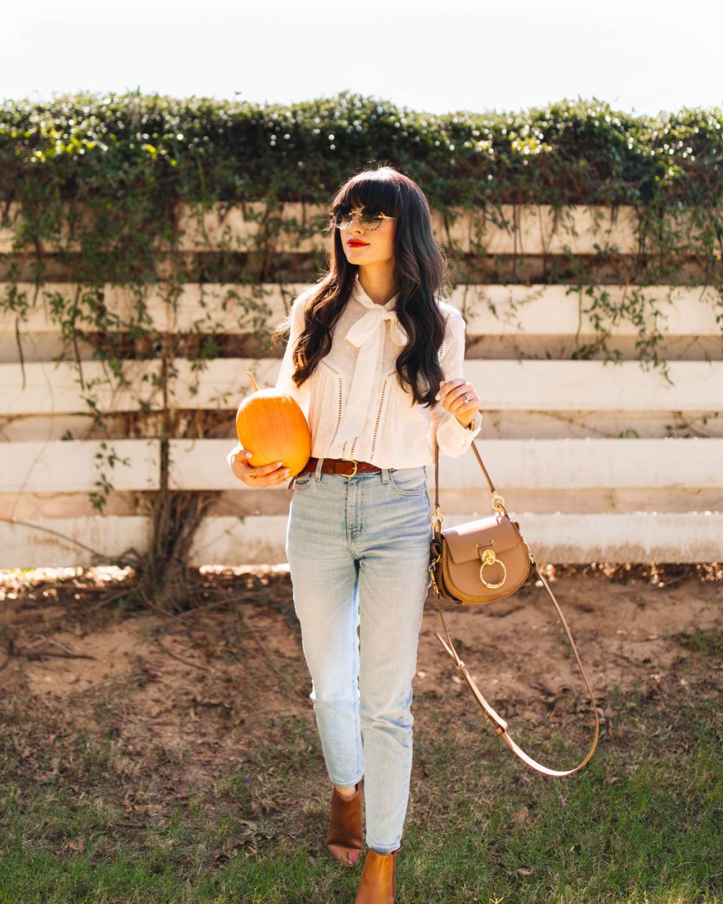 Fall must haves - bow blouse