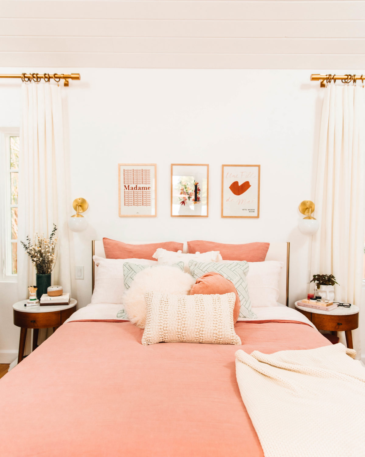Our Blush Master Bedroom Reveal