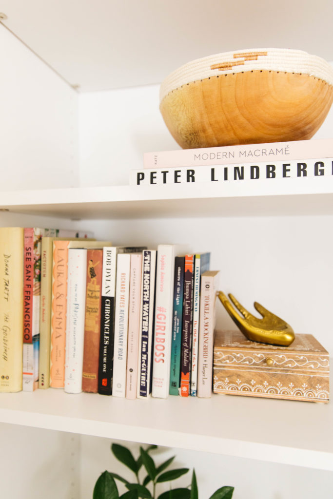 Mixing Decor on Your Bookcase