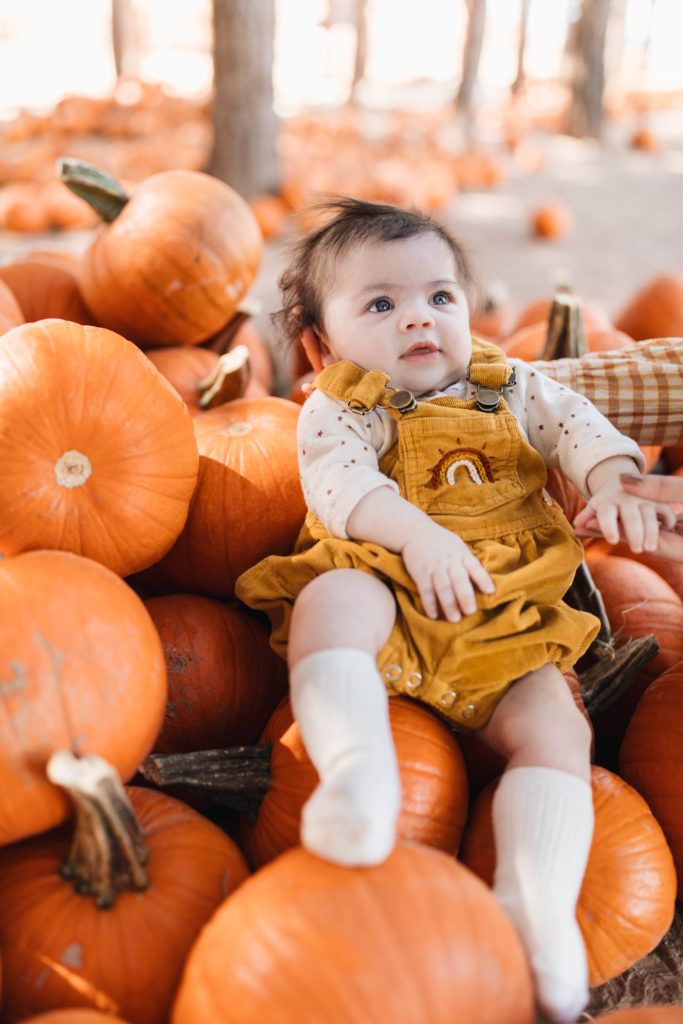 Baby Pumpkin Picking Outfit