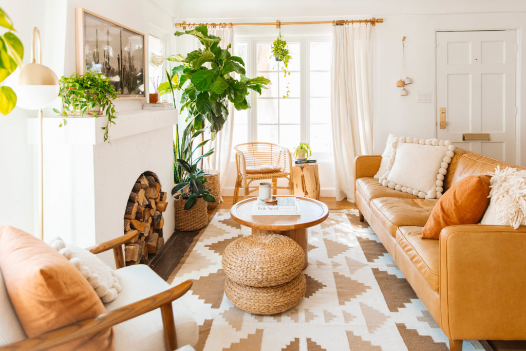 Southwest Inspired Living Room