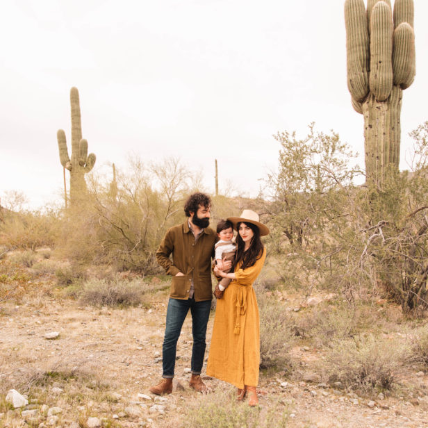 Family Photoshoot in the Desert