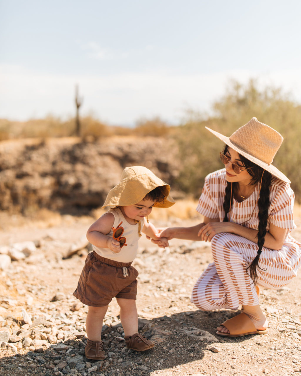 Family Lifestyle Blog - Desert Photoshoot