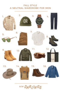 Neutral Fall Wardrobe Ideas for Him + Her - New Darlings