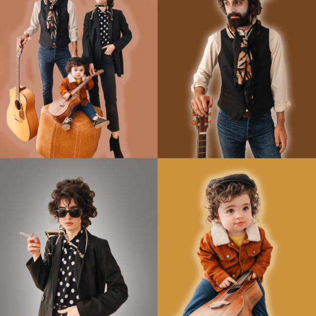 Family Bob Dylan Costume