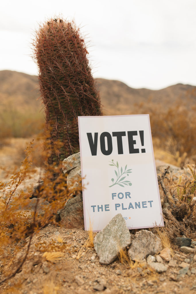 VOTE FOR THE PLANET 2020