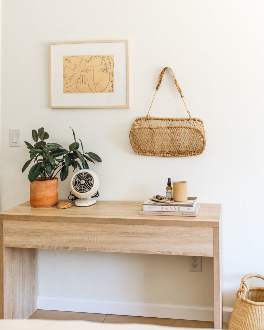 small space console table