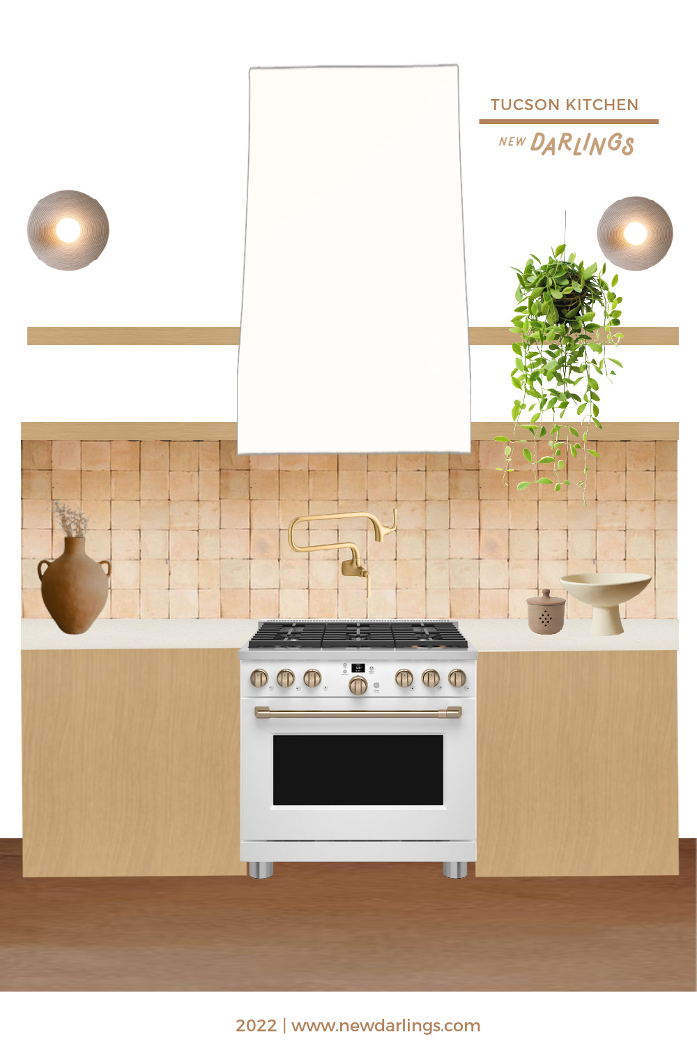 Tucson Home Build: Southwest Modern Kitchen Design Plans