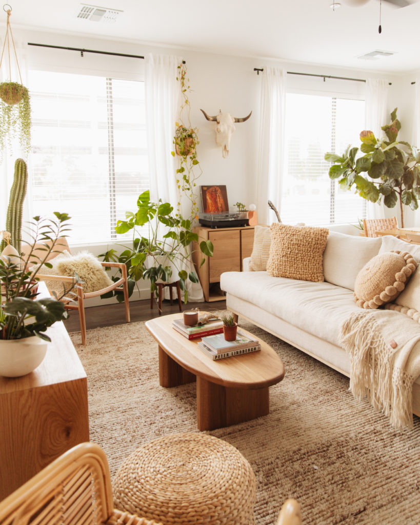 neutral desert living room