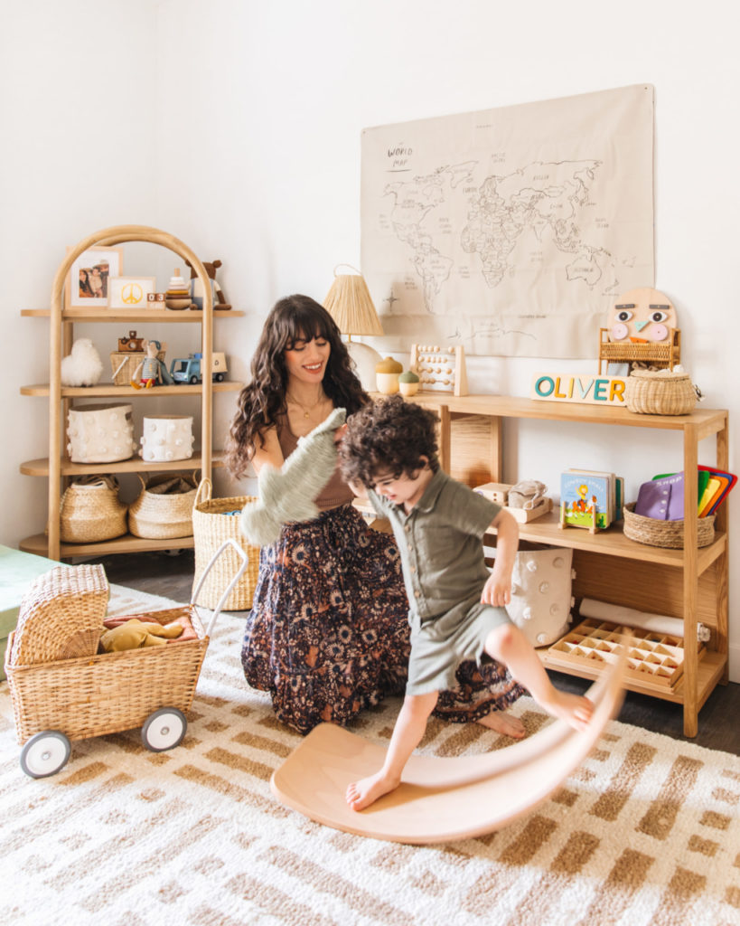 Kids Neutral Bedroom, Toddler montessori Room