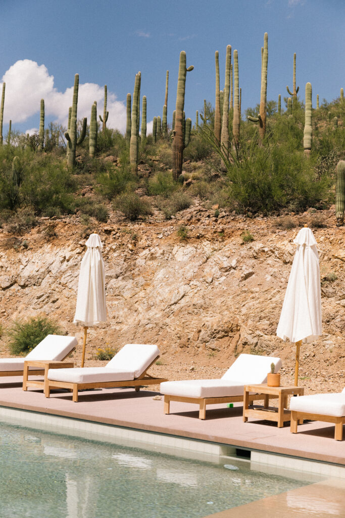 Desert Mediterranean Inspired Home - Desert Landscaping - Outdoor Patio Furniture