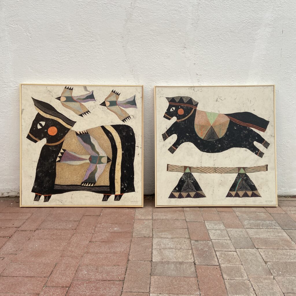 Scout Dunbar Pony Paintings